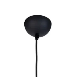 Moderne hanglamp zwart met smoke glas - Clayton