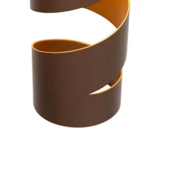 Moderne hanglamp zwart met taupe en beige 6-lichts - Stream