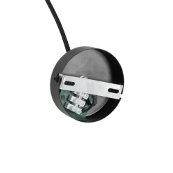 Moderne hanglamp zwart met glas rechthoekig - Roslini