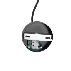 Moderne hanglamp zwart met glas driehoekig - Roslini