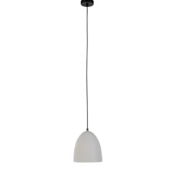 Moderne hanglamp zwart met grijs beton - Eton