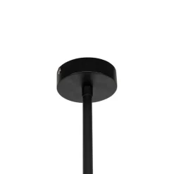 Moderne hanglamp zwart met goud 125 cm 3-lichts - VT 3