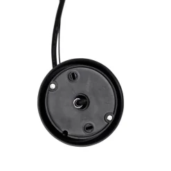 Moderne hanglamp zwart met glas IP44 - Jarra