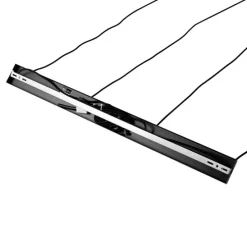 Moderne hanglamp zwart met opaal glas 4-lichts - Drop