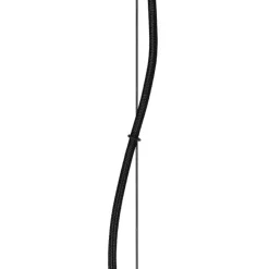 Moderne hanglamp zwart met smoke glas - Stavelot