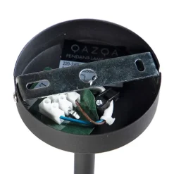 Moderne hanglamp zwart verstelbaar 6-lichts - Lofty