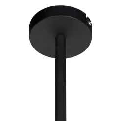 Moderne hanglamp zwart verstelbaar 6-lichts - Lofty