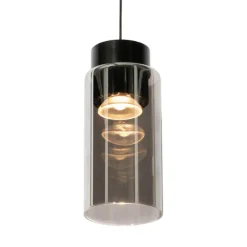 Moderne hanglamp zwart voor railsysteem 1-fase incl. LED - Magnetic Vance