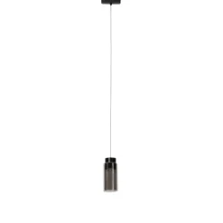 Moderne hanglamp zwart voor railsysteem 1-fase incl. LED - Magnetic Vance