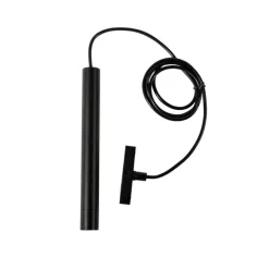 Moderne hanglamp zwart voor railsysteem 1-fase- Slimline Keno