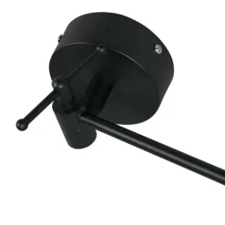 Moderne hanglamp zwart zonder kap - Blitz