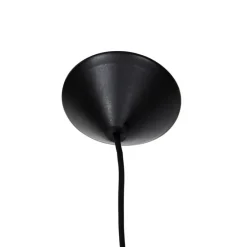 Moderne hanglamp zwart zonder kap - Stenley