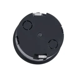 Moderne inbouw wandlamp zwart incl. LED IP65 - Gem