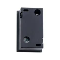 Moderne inbouw wandlamp zwart 7cm incl. LED IP65 - Trem