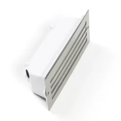 Moderne inbouwlamp staal IP44 - Hurricane