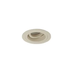 Moderne inbouwspot beige GU10 50mm draai- en kantelbaar - Chuck
