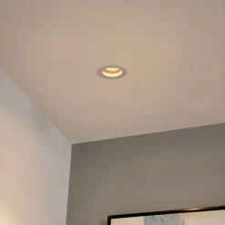 Moderne inbouwspot beige GU10 50mm draai- en kantelbaar - Chuck