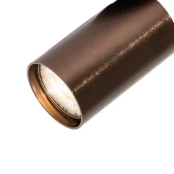 Moderne inbouwspot donker brons GU10 50mm - Chels