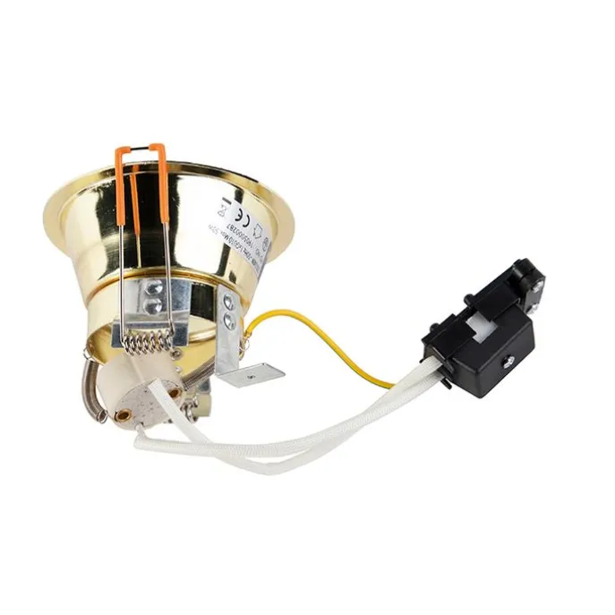 Moderne inbouwspot goud GU10 50mm - Dept