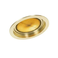 Moderne inbouwspot goud verstelbaar - Coop 111 Honey