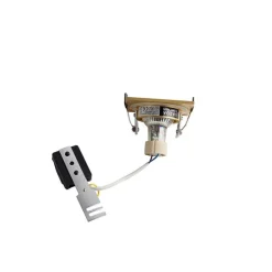 Moderne inbouwspot goud vierkant IP44 - Xena