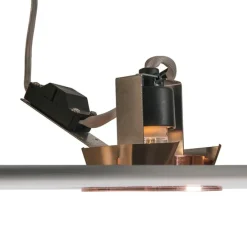 Moderne inbouwspot koper kantelbaar - Cisco