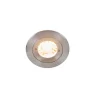 Moderne inbouwspot staal rond IP44 - Xena