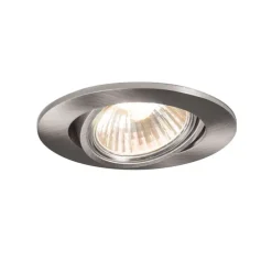 Moderne inbouwspot staal kantelbaar - Cisco