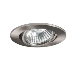 Moderne inbouwspot staal kantelbaar - Cisco