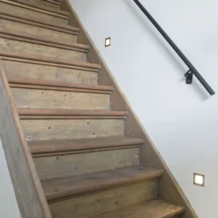 Moderne inbouwspot staal incl LED - Square 7