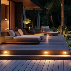 Moderne inbouwspot staal incl LED - Square 7