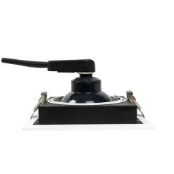 Moderne inbouwspot wit 18 cm verstelbaar - Artemis 111