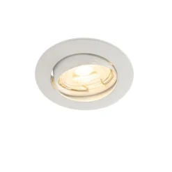 Moderne inbouwspot wit 35 mm kantelbaar - Edu