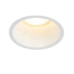 Moderne inbouwspot wit AR70 IP44 - Dept