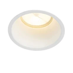 Moderne inbouwspot wit AR70 IP44 - Dept