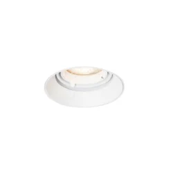 Moderne inbouwspot wit GU10 rond trimless - Oneon