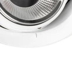 Moderne inbouwspot wit GU10 AR111 rond trimless - Oneon