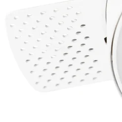 Moderne inbouwspot wit GU10 AR111 rond trimless - Oneon