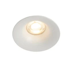 Moderne inbouwspot wit GU10 50mm - Gijs