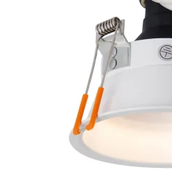 Moderne inbouwspot wit GU10 70mm - Dept