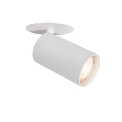 Moderne inbouwspot wit GU10 50mm - Chels