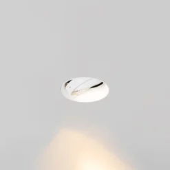 Moderne inbouwspot wit GU10 AR111 rond trimless - Oneon Honey