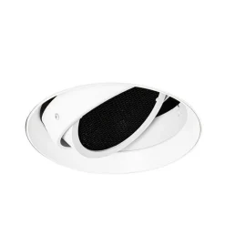 Moderne inbouwspot wit GU10 AR111 rond trimless - Oneon Honey