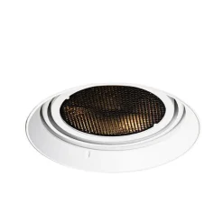 Moderne inbouwspot wit GU10 AR111 rond trimless - Oneon Honey