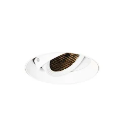 Moderne inbouwspot wit GU10 AR70 rond trimless - Oneon Honey