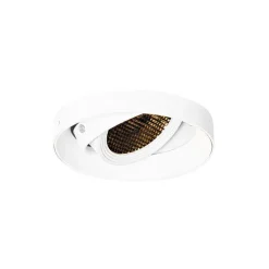 Moderne inbouwspot wit GU10 AR70 rond trimless - Oneon Honey