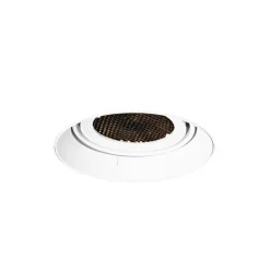 Moderne inbouwspot wit GU10 AR70 rond trimless - Oneon Honey