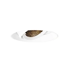 Moderne inbouwspot wit GU10 AR70 rond trimless - Oneon Honey