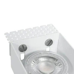 Moderne inbouwspot wit GU10 trimless 2-lichts - Oneon