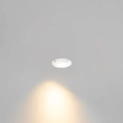 Moderne inbouwspot wit GU10 rond trimless - Oneon Honey